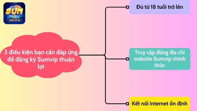 3 điều kiện bạn cần đáp ứng để đăng ký Sumvip thuận lợi