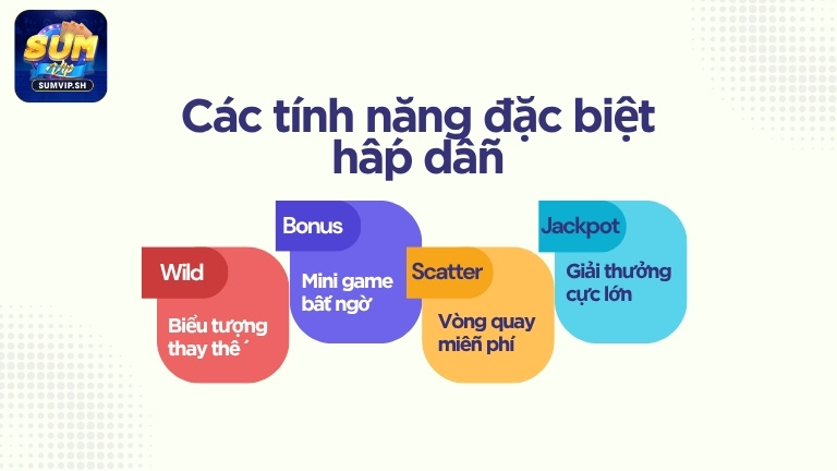Các tính năng đặc biệt hấp dẫn