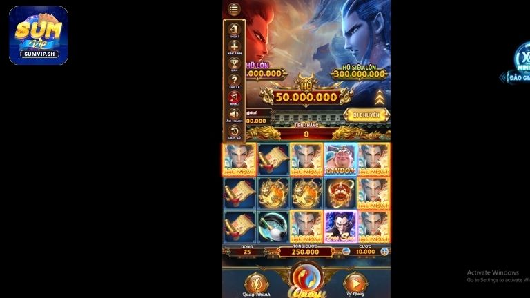 Các tính năng đặc biệt trong Na Tra Sumvip