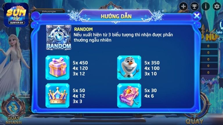 Cách chơi Frozen Sumvip chi tiết cho người mới