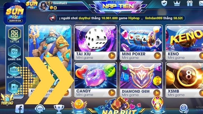 Candy: Trò slot trực tuyến hấp dẫn, thuộc hệ thống game mini tại Sumvip