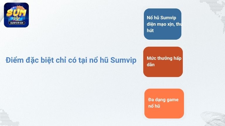 Điểm đặc biệt chỉ có tại nổ hũ Sumvip