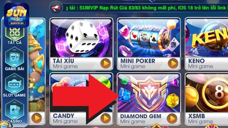 Giới thiệu Diamond GEM Sumvip