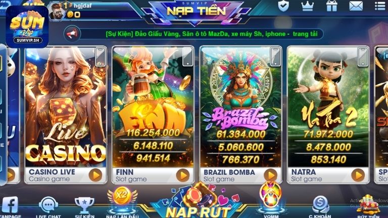 Giới thiệu game Brazil Bomba Sumvip