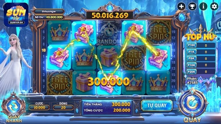 Giới thiệu game Frozen Sumvip