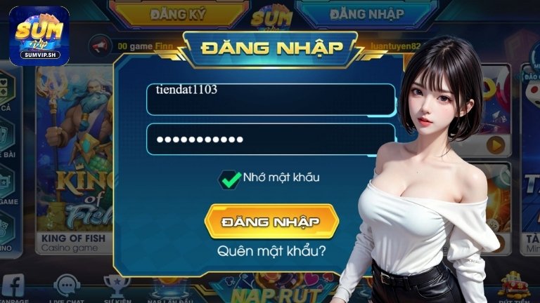 Hướng dẫn đăng nhập Sumvip chuẩn xác nhất cho newbie