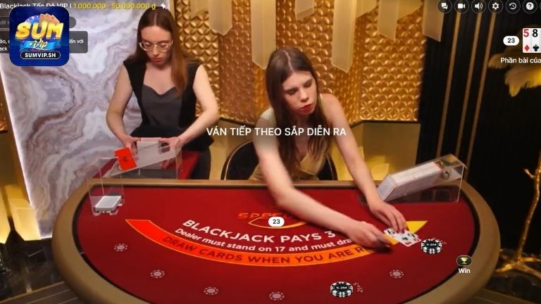 Hướng dẫn tham gia Blackjack tại Sumvip
