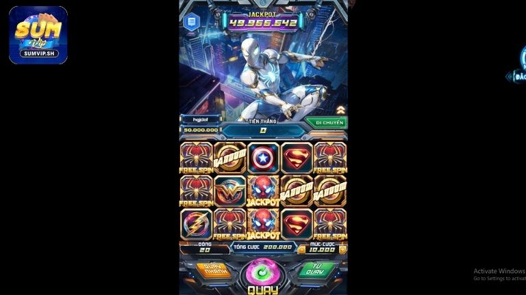 Luật chơi Spider Man Sumvip chi tiết từ a-z